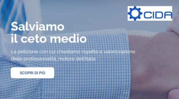 Cida Petizione salviamo il ceto medio