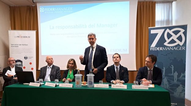 Convegno Responsabilità Manager Relatori Saluto Giacomo Gargano 17.04.24 small