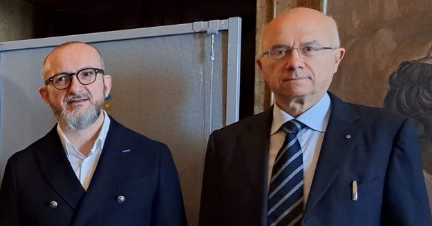 Da sx Andrea Barbieri e Massimo Melega – Federmanager Bologna Ferrara Ravenna