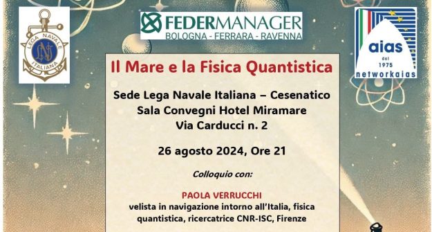 Il mare e la fisica quantistica-locandina evento