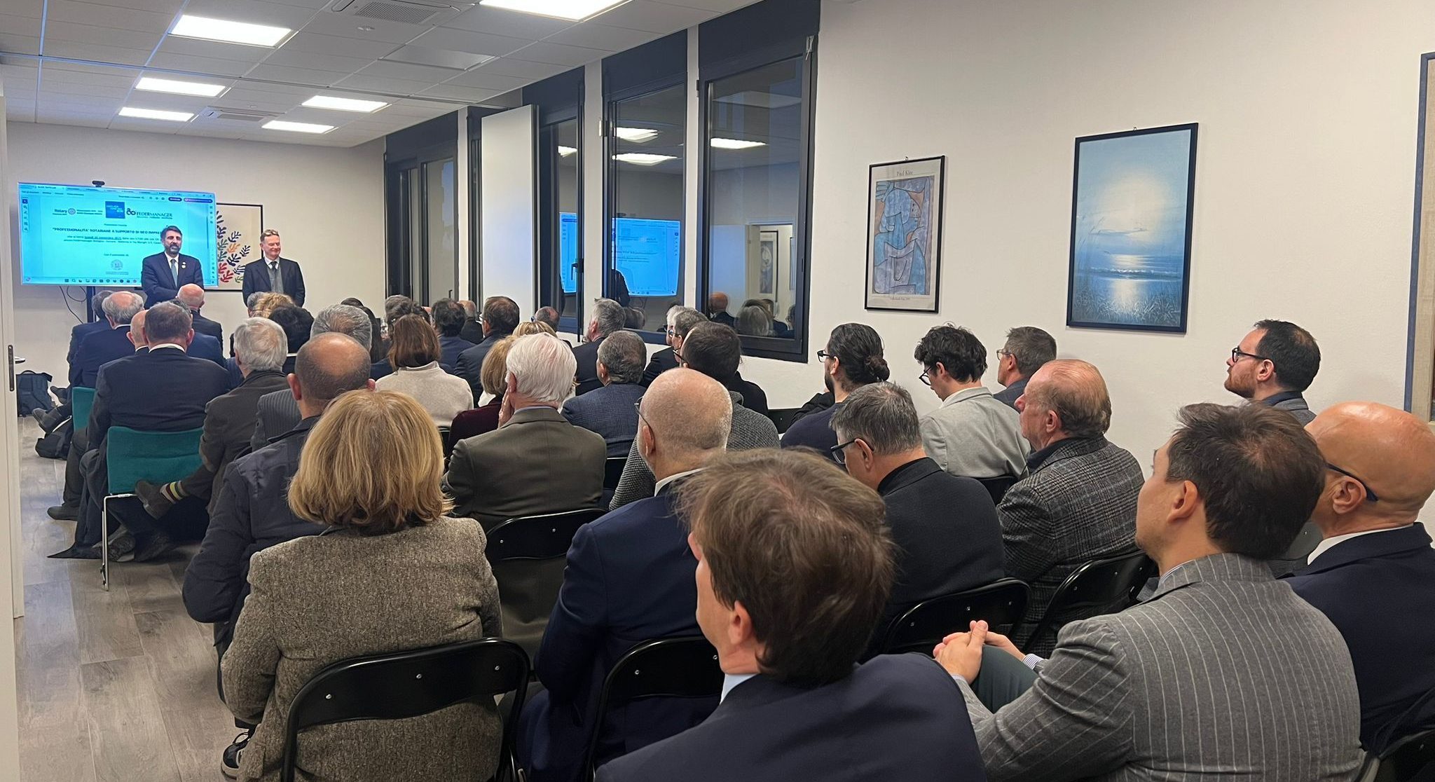 Professionalità rotariane a supporto di neo imprenditori i materiali